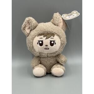 LaBabies Coco Monster Plush Beige Brown 9 Inch Stuffed Animal New